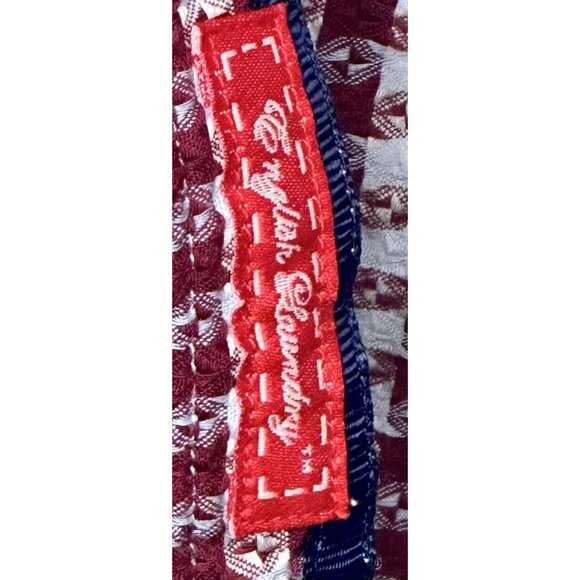 English Laundry Mens Dress Shirt Geometric Flip Cuff Long Sleeve Size Small - Picture 7 of 10